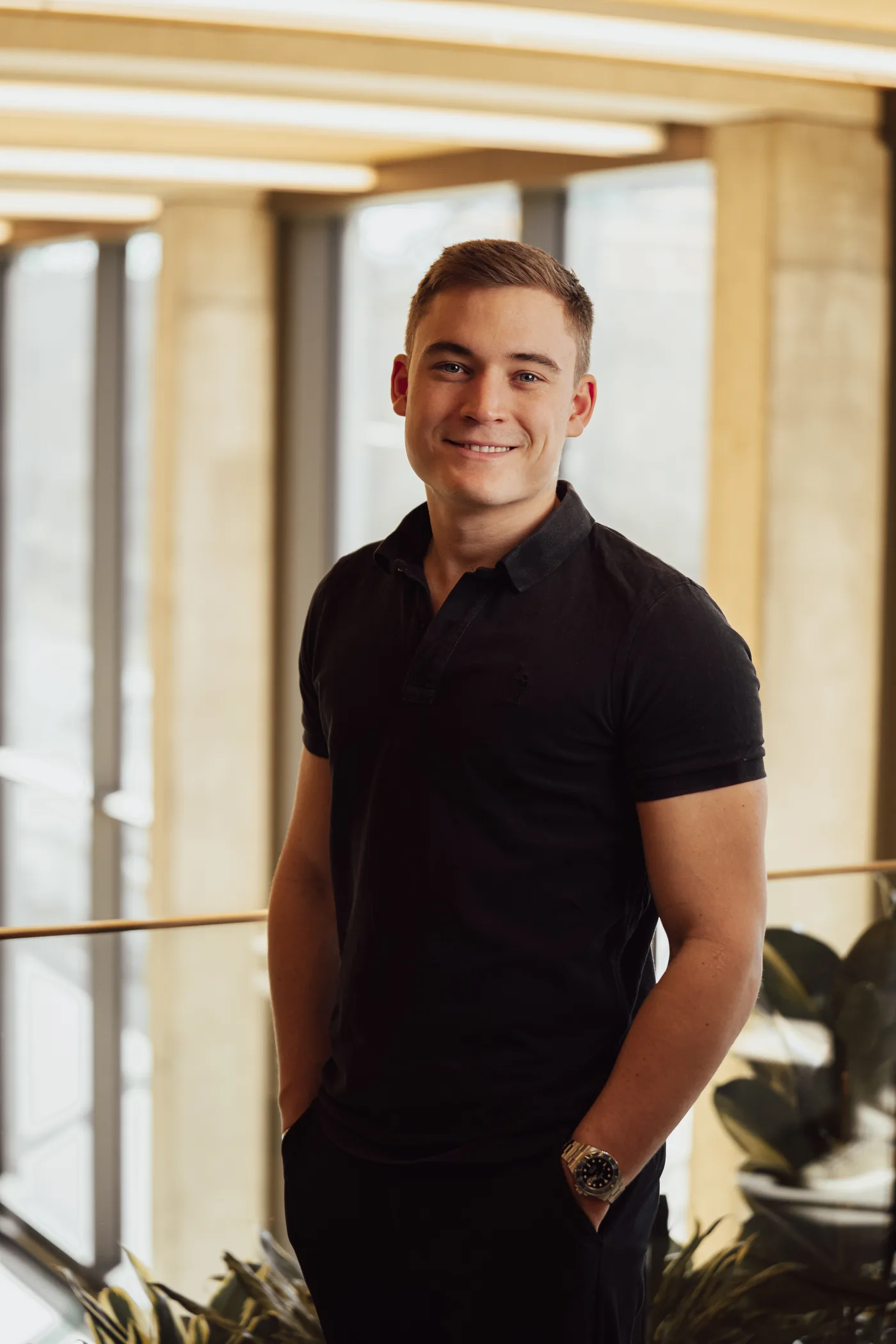 Lukas Lehner im SalesDrive-Büro in Wien