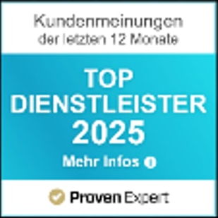 ProvenExpert Top Dienstleister 2025